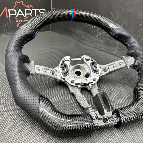 15-20 BMW F80 F82 F83 M3 M4 OHC Carbon fiber Steering Wheel Manual DCT