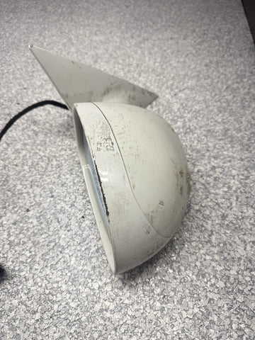 01-06 OEM BMW E46 M3 Right Passenger Side Door Mirror Alpine White *Notes*