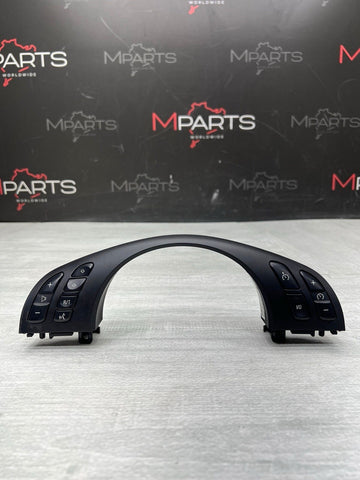01-06 BMW E46 M3 Upper Steering Wheel Trim Multifunction Buttons Cover Plate