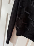 Salvatore Ferragamo Black Size XS Wool Sweater