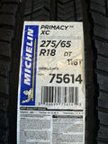 2024 NEW MICHELIN PRIMACY XC 275/65-18 116T 2756518 TIRE