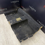 01-06 BMW E46 M3 Coupe Rear Black Floor Carpet Interior OEM