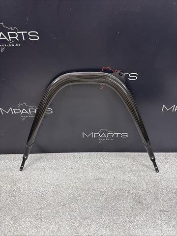 15-20 BMW F80 F82 F83 M3 M4 Carbon Fiber Strut Brace Bar OEM *Tabs