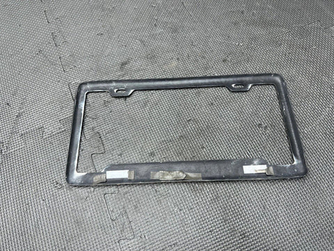 LICENSE PLATE FRAME BRACKET MOUNT HOLDER REAL CARBON FIBER