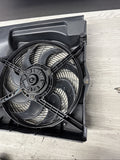 96-99 BMW Z3M M52 ENGINE COOLING PUSHER FAN MOTOR W SHROUD 8397474 OEM