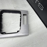 01-06 BMW E46 M3 Coupe Interior Center Shift Shifter Trim Brushed Aluminum