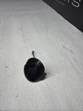 01-06 BMW E46 M3 Rear Tow Hook Eye Cover 2695273 Jet Black