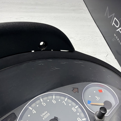 2001-2006 BMW E46 M3 Instrument Cluster Speedometer Spedometer SMG *Notes