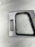 01-06 BMW E46 M3 Convertible Interior Center Shift Shifter Trim Brushed Aluminum