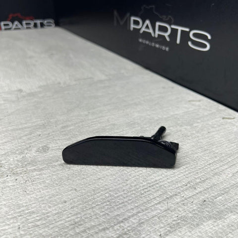 2001–2006 BMW E46 M3 Left Driver Head Light Washer Jet Cover OEM 8256179 - BLACK