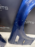 01-06 BMW E46 M3 Right Left Driver Passenger Fenders Topaz Blue Facelift Custom