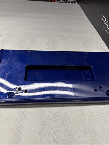 BMW E46 M3 01-06 Front License Plate Cover Base Bracket 51112694726 Interlagos
