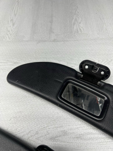 00-02 BMW Z3M CONVERTIBLE PANELS SUN VISORS BLACK