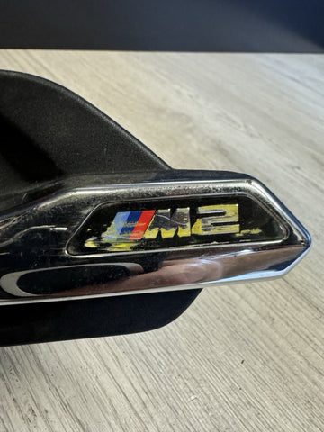 2016-2020 BMW M2 Right Passenger Side Fender Vents Grille Chrome OEM