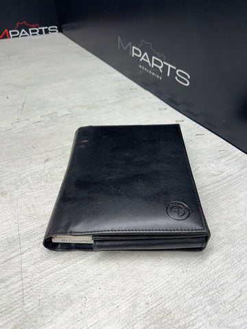 OEM 01-06 BMW E46 M3 CONVERTIBLE OWNERS MANUAL BOOK BOOKLET POUCH