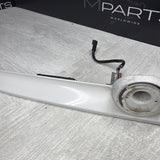 01-06 BMW E46 M3 Convertible Trunk Lid Grip Key Deck Handle Alpine White