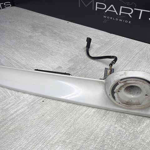 01-06 BMW E46 M3 Convertible Trunk Lid Grip Key Deck Handle Alpine White