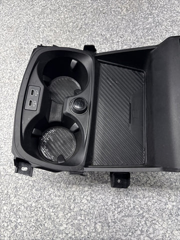 25+ BMW F74 228 Cup Holders Cupholders Wireless Charger Compartment OEM 5A36552