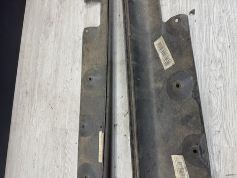 01-06 BMW E46 M3 Rocker Panel Side Skirts OEM Jet Black *Notes*