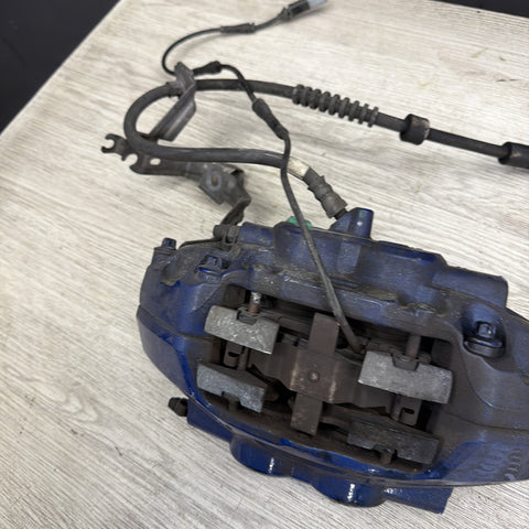BMW 15-20 F87 M2 F30 F31 F80 F82 F83 M3 M4 Front Left Driver Brake Caliper Blue