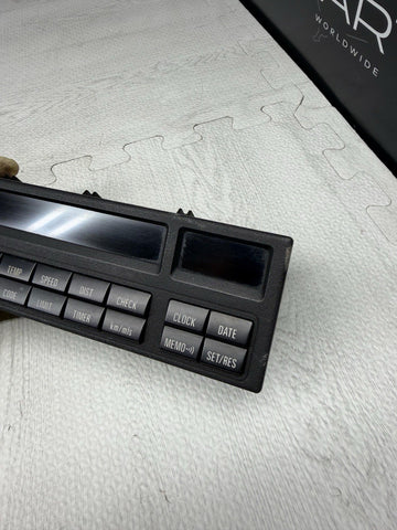 BMW OEM E36 318 325 328 M3 18 BUTTON ON BOARD COMPUTER CHECK OBC DISPLAY 92-99