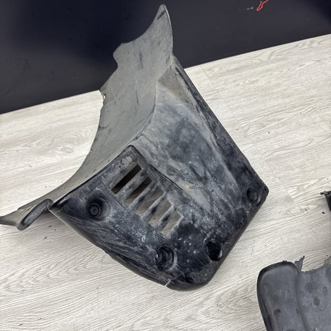 BMW E39 M5 Left Right Front Bumper Plastic M Bumper Splash Pork Chops *Notes*