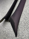 BMW E36 M3 328 Sedan A Pillars Interior Trims Cover Black Pair Set *Fading