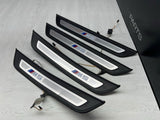 18-23 OEM BMW F90 M5 Door Sills Illuminated Covers Trims Scuff Plates SET