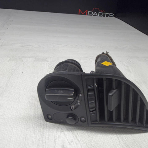 92-99 BMW E36 M3 328 318 325 Dash Headlight Switch Control Air Vent Trim OEM