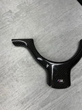 BMW E46 M3 01-06 Carbon Fiber Steering Wheel Lower Trim