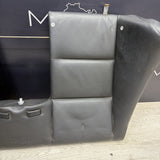 BMW 01-06 E46 M3 Convertible Rear Seat Back Rest Cushion Black Leather Backrest