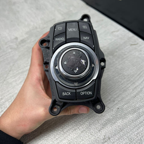 2008–2013 BMW E90 E92 E93 iDrive Media Navigation Controller Knob OEM 9240958