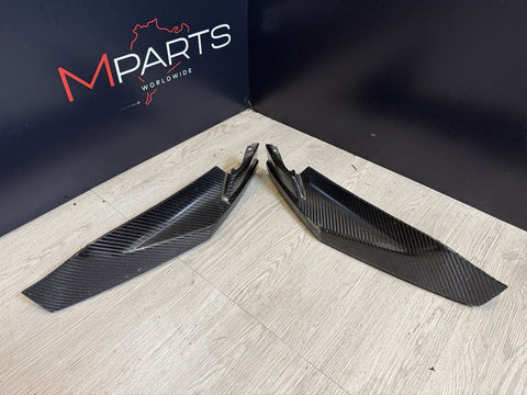 21-24 BMW G80 G82 G83 M3 M4 Front Bumper Splitters Carbon Fiber KIES MOTORSPORT