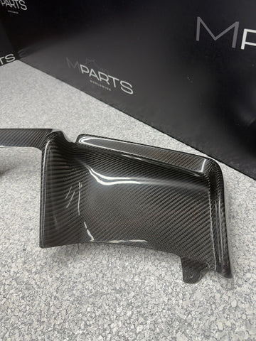 NEW 08-13 BMW E92 E93 M3 Carbon Fiber Rear Bumper Diffuser V Style