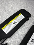 PORSCHE 718 CAYMAN ALCANTARA SUN VISOR SET PAIR CODE GT4 RS GT4RS