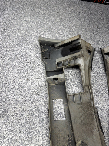 01-06 BMW E46 M3 FRONT BUMPER COVER GUARDS BRACKETS 2695247