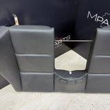 BMW 01-06 E46 M3 Convertible Rear Seat Back Rest Cushion Black Leather Backrest