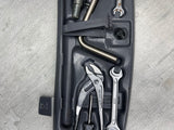 BMW 01-06 E46 325 330 M3 Coupe Emergency Trunk Tool Kit Assembly + Tools OEM