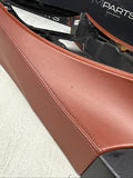 08-13 BMW E90 E92 E93 M3 Extended Fox Red Leather Center Console + Armrest OEM
