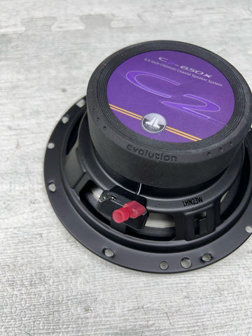 JL Audio C2-650x 6-1/2" 2-Way Coaxial Car Audio Speakers Coax Pair