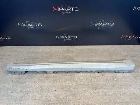 15-20 BMW F82 F83 M4 Rocker Panel Side Skirt Left Driver Mineral White