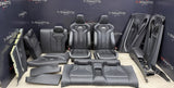BMW 15-20 F82 M4 Coupe Merino Black Leather Seats & Panels Set