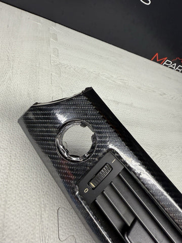 07-13 BMW E90 E92 E93 335 M3 Carbon Fiber Style Wrap Interior Trim Dash Panels