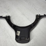 OEM 01-06 BMW E46 M3 Lower Steering Wheel Trim Cover Plate Black