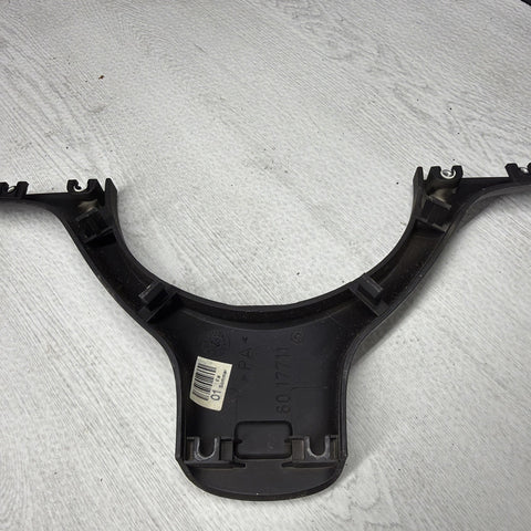 OEM 01-06 BMW E46 M3 Lower Steering Wheel Trim Cover Plate Black