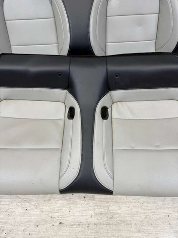 2021–2023 Ford Mustang Coupe Rear Seats Black/Ceramic Leather OEM PR3B-L63160-AA