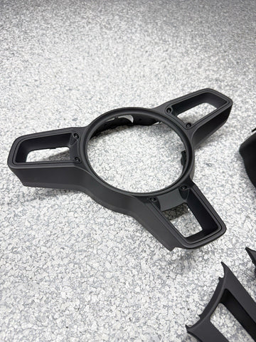 Porsche 22-25 718 Spyder RS GT4RS Steering Wheel Trim Set OEM