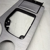 OEM BMW E60 M5 06- 08 Silver Aluminum Center Console Trim 7896934