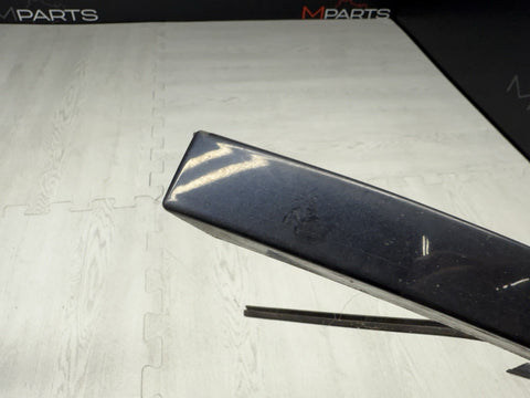 01–06 BMW E46 M3 Lower Headlight Trim Right + Cover Carbon Black 8208678