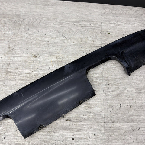 01-06 BMW E46 M3 Rear Bumper Lower Lip Diffuser Trim Panel OEM Carbon Black